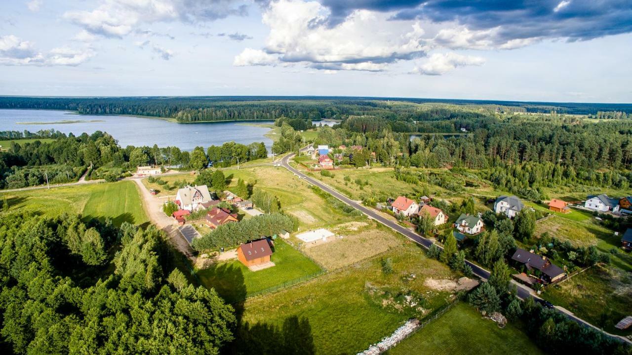 "Rowerowa Przystan" Turystyka Wiejska Nad Jeziorem Serwy W Sercu Puszczy Sucha Rzeczka Exterior foto