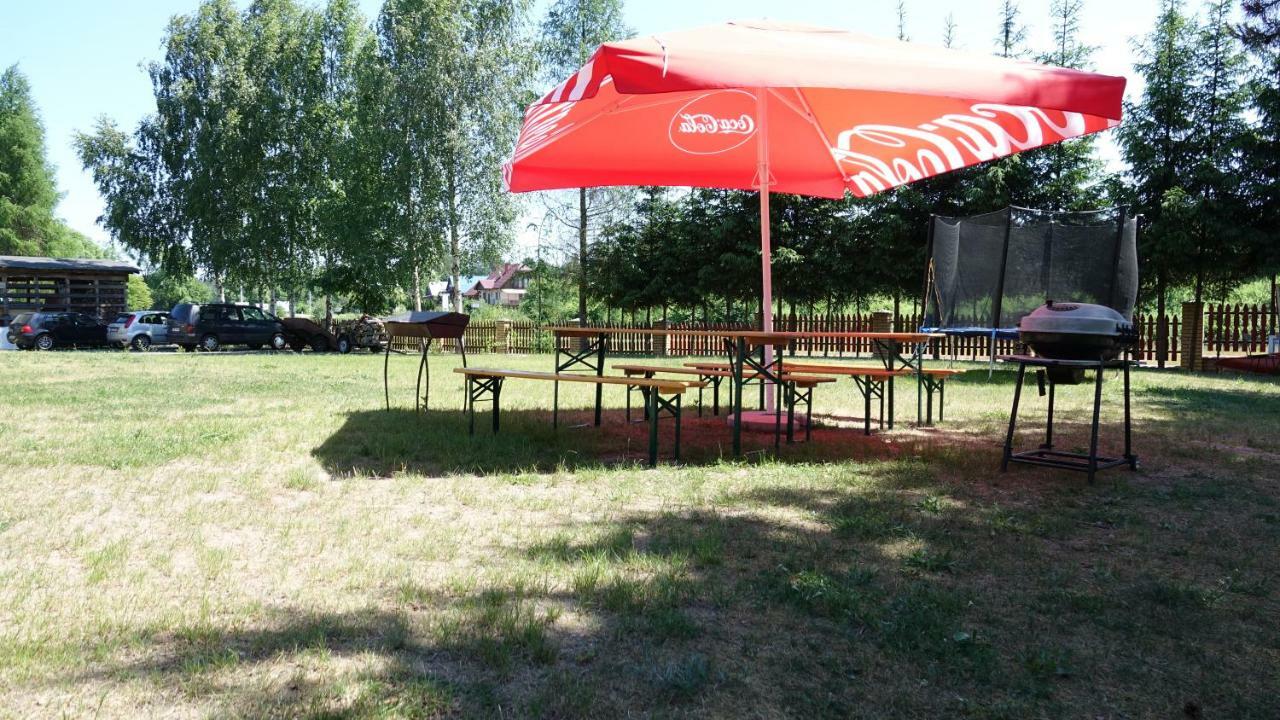 "Rowerowa Przystan" Turystyka Wiejska Nad Jeziorem Serwy W Sercu Puszczy Sucha Rzeczka Exterior foto