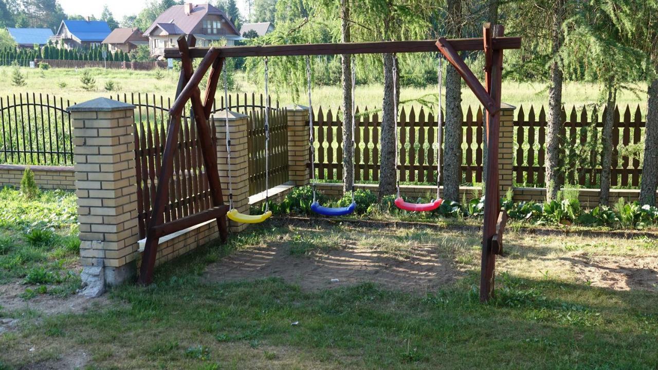 "Rowerowa Przystan" Turystyka Wiejska Nad Jeziorem Serwy W Sercu Puszczy Sucha Rzeczka Exterior foto