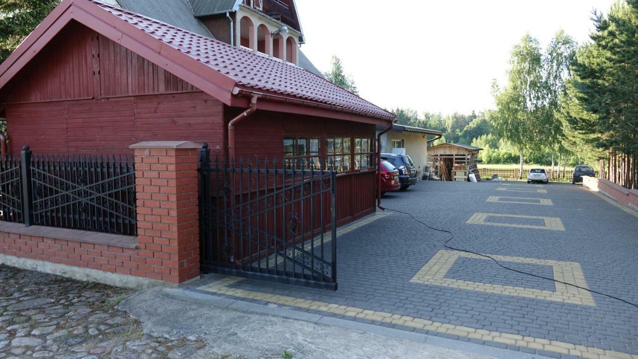 "Rowerowa Przystan" Turystyka Wiejska Nad Jeziorem Serwy W Sercu Puszczy Sucha Rzeczka Exterior foto