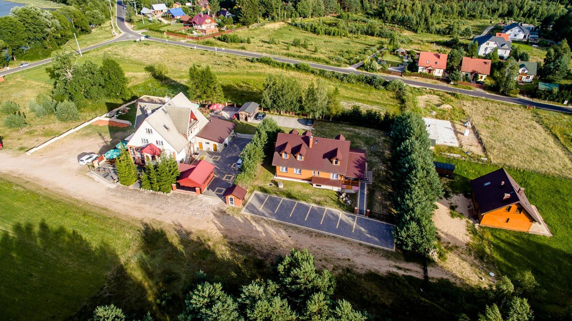 "Rowerowa Przystan" Turystyka Wiejska Nad Jeziorem Serwy W Sercu Puszczy Sucha Rzeczka Exterior foto