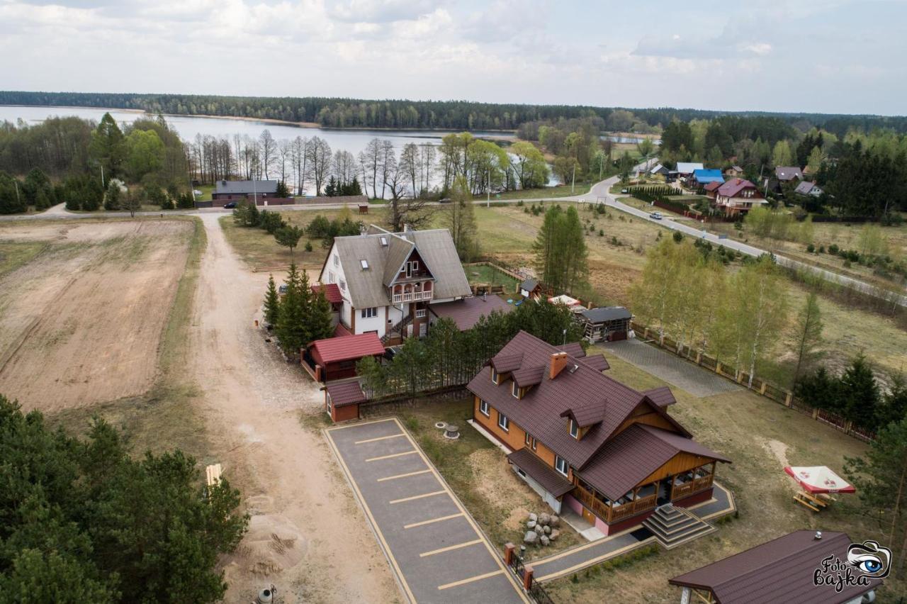 "Rowerowa Przystan" Turystyka Wiejska Nad Jeziorem Serwy W Sercu Puszczy Sucha Rzeczka Exterior foto