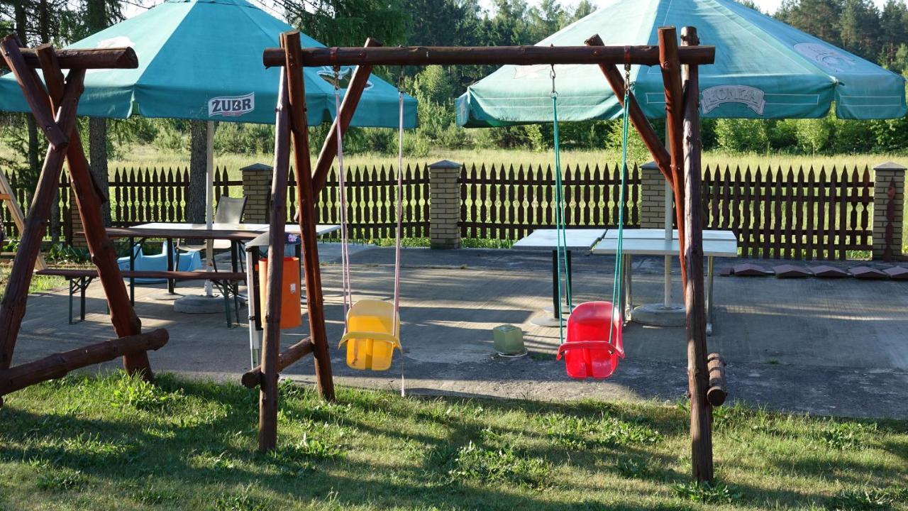 "Rowerowa Przystan" Turystyka Wiejska Nad Jeziorem Serwy W Sercu Puszczy Sucha Rzeczka Exterior foto