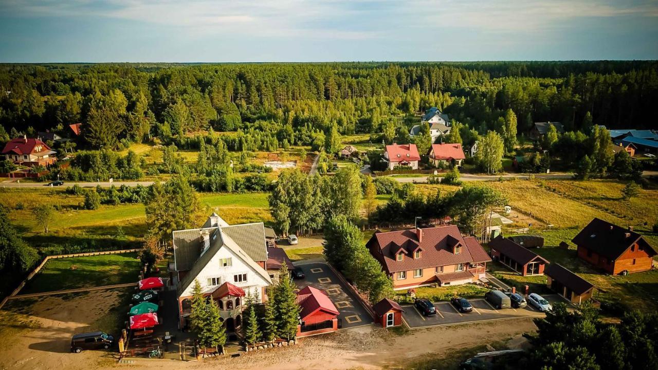 "Rowerowa Przystan" Turystyka Wiejska Nad Jeziorem Serwy W Sercu Puszczy Sucha Rzeczka Exterior foto